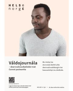 Kjernejournal (nordsamisk), plakat A3