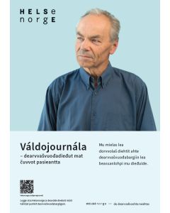 Kjernejournal (nordsamisk), plakat A3