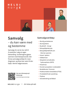 Samvalgsverktøy, plakat A3