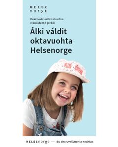 Helsestasjon for barn 0-6 år (nordsamisk), brosjyre