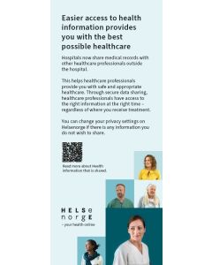 Helseopplysninger som deles med helsepersonell (engelsk), Roll-up